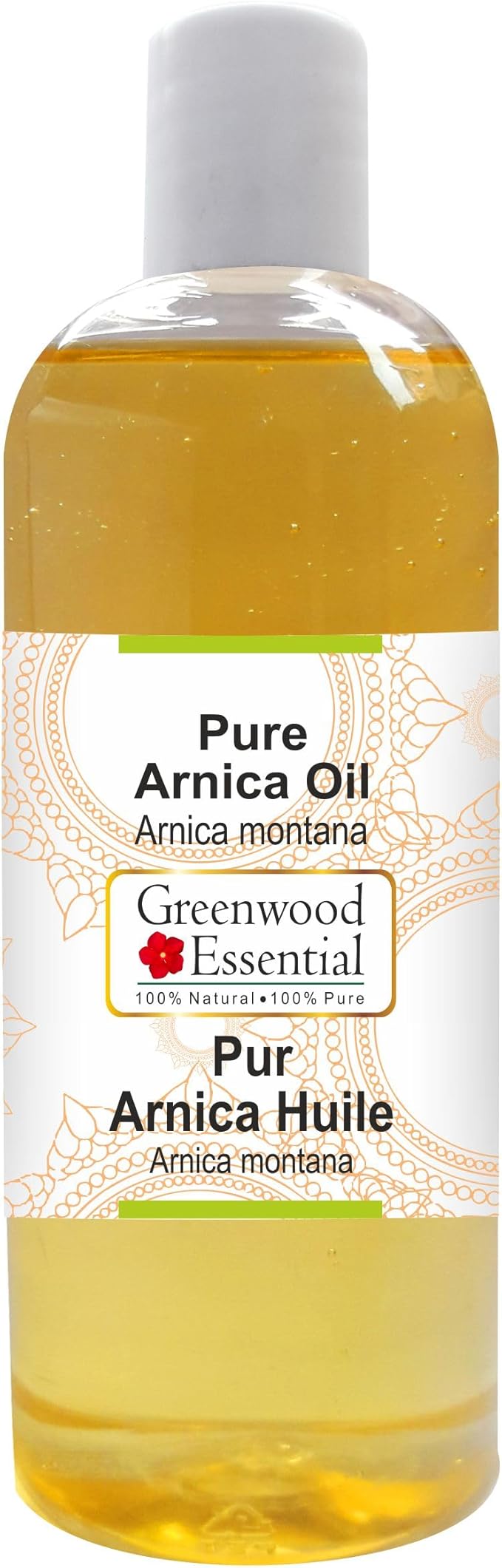 Greenwood Essential Pure Arnica Oil (Arnica Montana) 100% Natural Therapeutic Grade 200ml (6.76 oz)