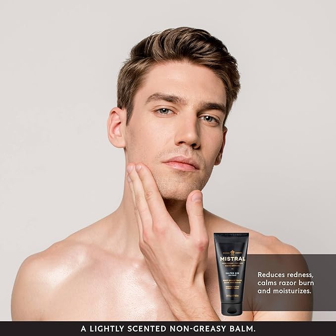 Mistral After Shave Soothing Balm, Salted Gin