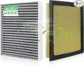 Engine & Cabin Air Filter for 19-26 Subaru Ascent 2.4L/18-22 Subaru Crosstrek by StaunchAuto