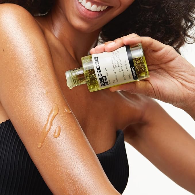 JUNO & Co. Full Body Nectar Serum, Nourishing and Moisturizing Lotion with Natural Extract, 130 ml/4.39 Fl Oz