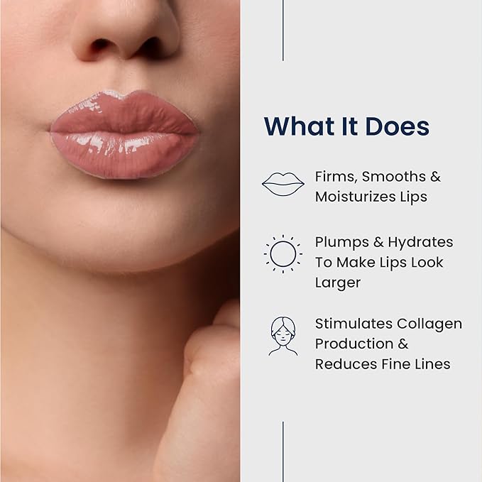 Agelyss Lip Plumper - Deep Hydration - Lip Volume, Collagen Boost, Plumping - Paraben-Free, Cruelty-Free, Vegan - .14 FL OZ - Pack of 6