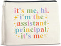 Makeup Bag Assistant Principle Gifts for Women, Assistant Principal Appreciation Gift in My Assistant Principal Era Cosmetic Bag Zipper Makeup Pouch