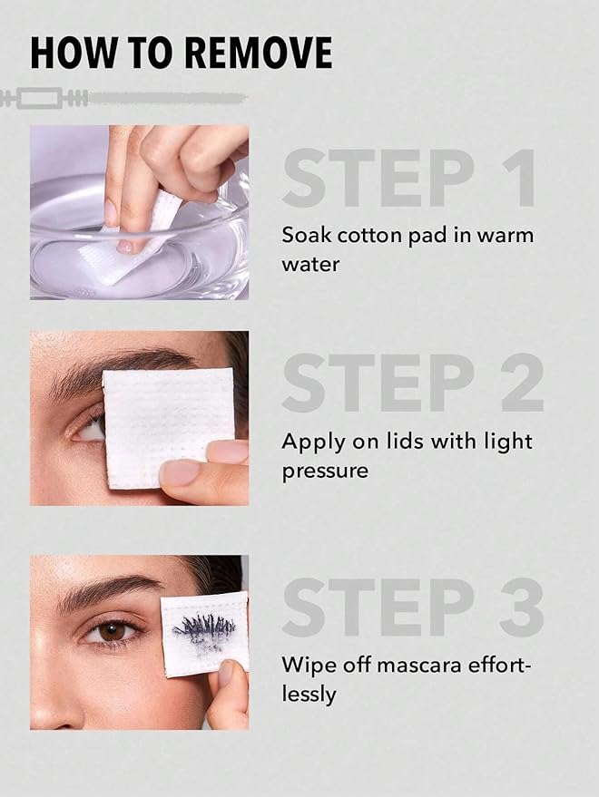 SHEGLAM 2 In 1 Black Volume and Length Washable Mascara Long Lasting Dual-Ended Tubing Eye Makeup