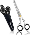 BEAUTICONE Thinning Shears for Hair Cutting, Professional Barber Hair Scissors, texturizing shears for Women/Men Trimming, Salon, Hair Layering scissor, Stainless Steel