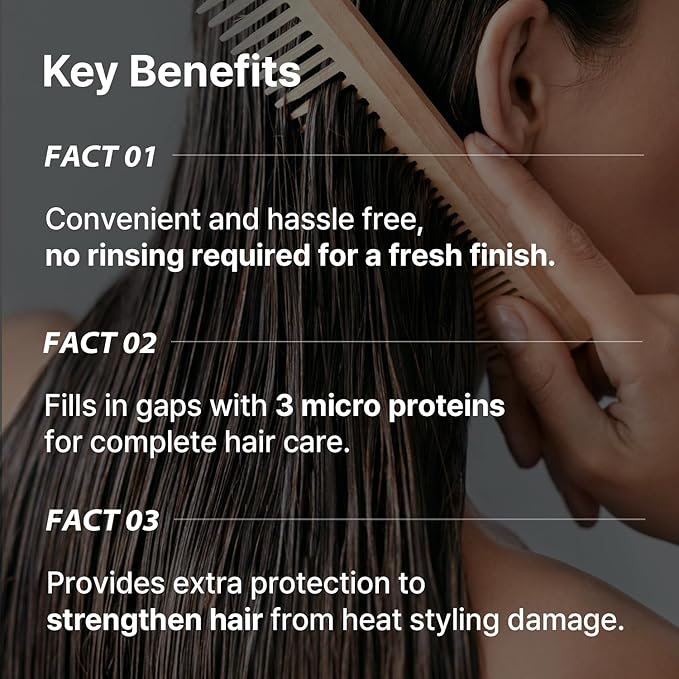 AVCA No-Wash Hair Treatment with White Musk for Smooth, Shiny, and Frizz-Free Hair 200ml, 6.76fl. oz.