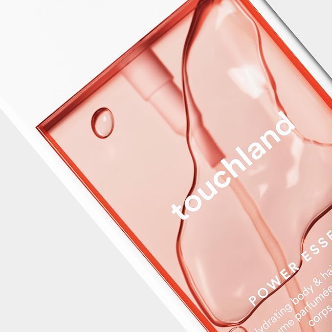 Touchland Hydrating Body & Hair Fragrance Mist, Peachy Lychee, 2 FL. OZ. Travel Size Body Spray