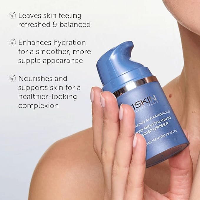 111SKIN Cryo Revitalising Moisturiser, Hydrating Gel Face Cream with Hyaluronic Acid, Ginseng Complex & ATP for Skin & Neck, Firming & Tightening Daily Face Moisturizer for All Skin Types, 1.69 fl oz
