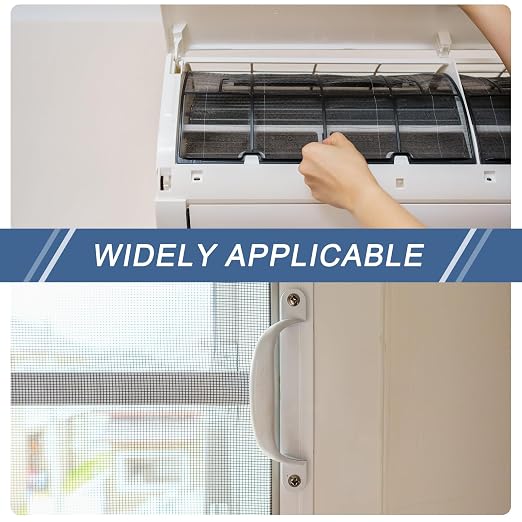 uxcell 500 Mesh 39" x 12" Woven Wire Mesh, 304 Stainless Steel Air Vent Filter - Image 6