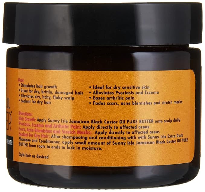Sunny Isle Jamaican Black Castor Oil Pure Butter 2oz