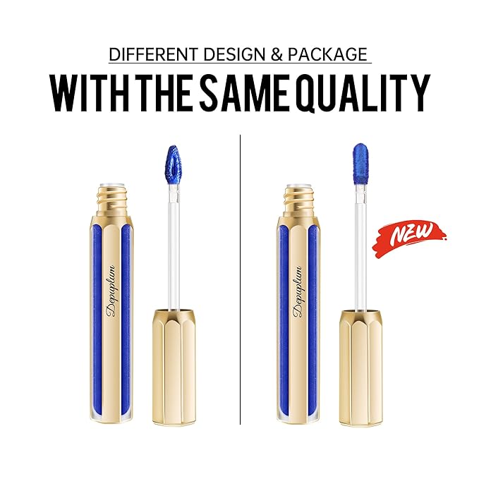 Peach Red Lipsticks for Women Metallic Lipstick Long Lasting Non Stick Cup Lip Gloss, Shimmer Lightweight Hydrating Full Coverage Lip Color, DP115 Juice Box
