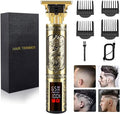 Hair Clippers for Mens Cordless Hair Trimmer T-Blade Trimmer Professional Haircut & Grooming Kit Rechargeable Edgers Clippers Hair Trimmer Shaver Cutting Kit with LCD Display (Led-Dragon)