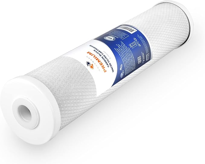 Aquaboon 5 Micron 20 x 4.5 Whole House Water Filter Replacement Cartridge Set: - Image 2