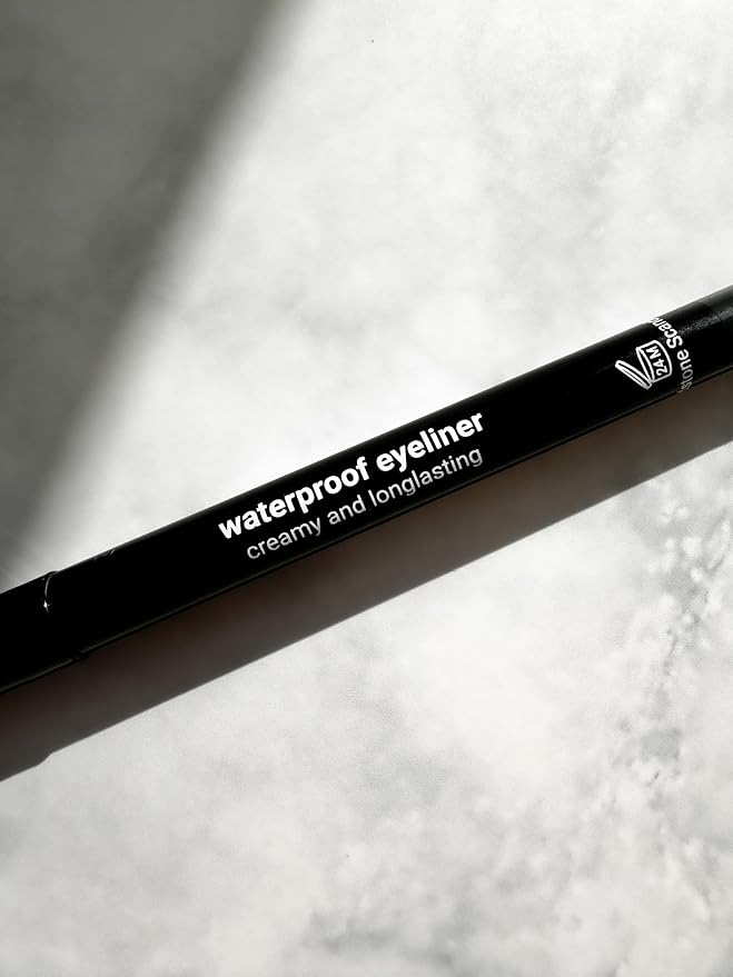 Sandstone Scandinavia Waterproof Eyeliner Pencil - Vegan Hypoallergenic for Sensitive Eyes - Smudge Proof - Fragrance Free - Smooth (Brown)