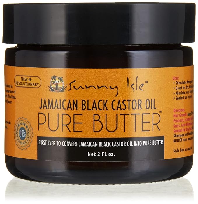 Sunny Isle Jamaican Black Castor Oil Pure Butter 2oz