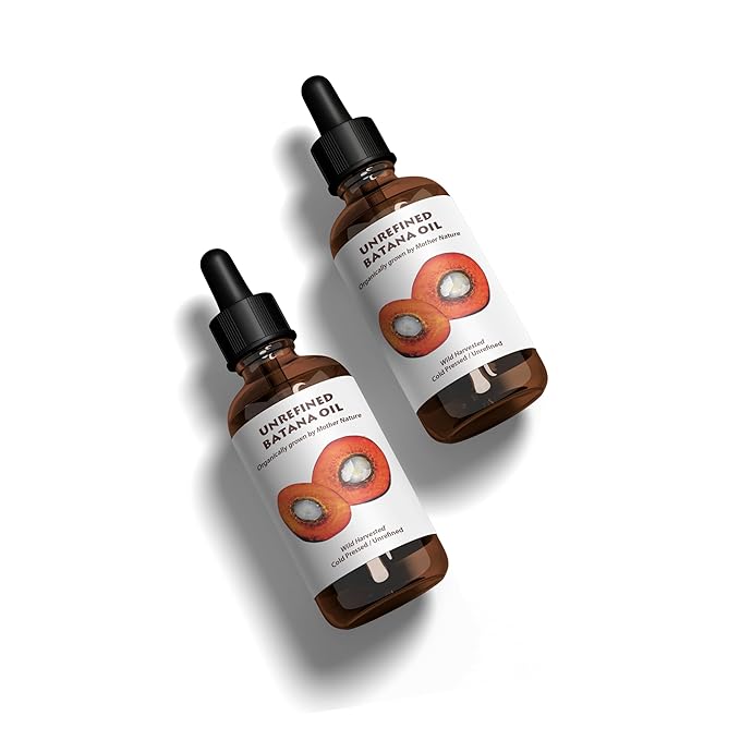 Best Natures Batana Oil for Hair Growth and Repair: Raw Batana Oil from Honduras - 100% Pure & Natural - For Thicker & Stronger Hair. Recognized by Dr. Sebi (1 fl oz)