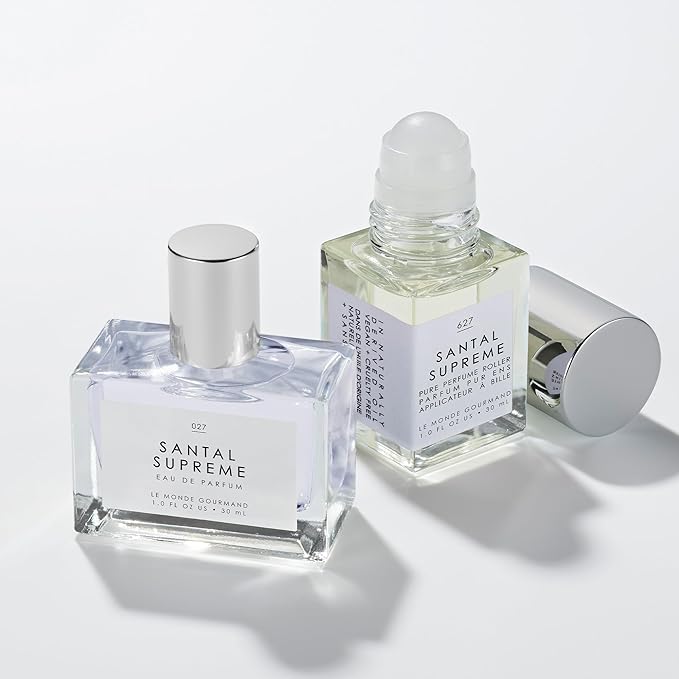 Le Monde Gourmand Santal Supreme Eau de Parfum - 1 fl oz (30 ml) - Sandalwood, Violet, Musky Perfume Notes