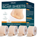 Silicone Scar Sheets,Silicone Scar Tape for Removal Treatment,Medical Grade Scar Tape for Surgical Scars,C-Section,Tummy Tuck,Scar Removal Away(1.6" x 60" Roll - 1.5M) Keloid Bump Removal