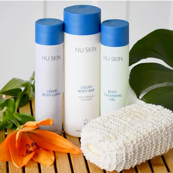Nu Skin Liquid Body Bar | Moisturizing Cleanser for Soft, Refreshed Skin | Gentle Body Wash with Light, Invigorating Fragrance | 16.9 oz | 1 Pack