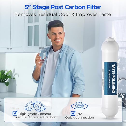 iSpring F9K NSF Certified 1-Year Reverse Osmosis Water Filter, Alkaline - Image 5