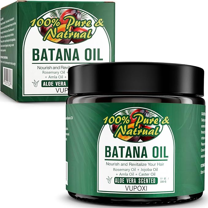 5-in-1 Batana Oil for Hair Growth | Liquid Blend with Rosemary, Amla, Castor, Jojoba Seed - 180mL (6.3 fl.oz)