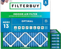 Filterbuy 23.5x23.5x1 Air Filter MERV 13 Optimal Smoke & Allergy Defense by Filterbuy