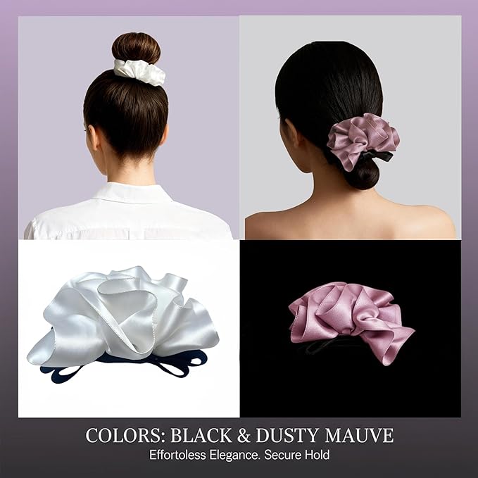 Banana Clip for Women Girl Accessories Flower No Crease Thin Curly Fine Long Hair Claw Clips Decorations Ponytail non Slip Snap Hair Clips
