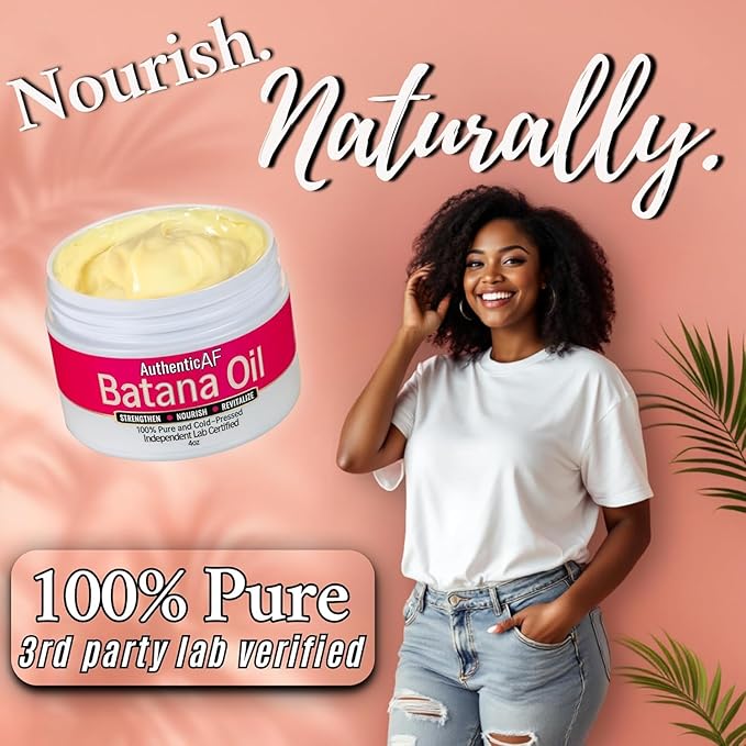 Pure Batana Oil 2 Pack – Cold-Pressed Scalp Oil for Dry Scalp, Hair Growth & Thicker-Looking Hair – Raw Honduran, Authentic, Unrefined – LIV Authentic