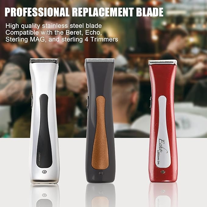 3PCS Mag Timmer Blade Replacement 2111 Blades Compatible with Wahl Sterling Mag Trimmers 8841/8143 /8700,Fits Sterling Mag 8779 and Beret 8841 Trimmer