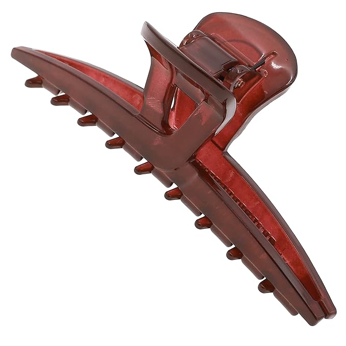 Camila Paris CP3225 French Hair Clip for Women, Narrow, Strong Hold Grip Double Teeth Girls Hair Claw Clips Jaw, Fashion Durable Styling Hair Accessories for Women, Made in France