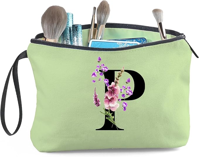 Birthday Inspirational Bridesmaid Proposal Team Small Gifts for Women Mom Aunt Teacher Sister Coworkers Makeup Cosmetic Bag Travel with Mirror Mothers Day Christmas Graduation P
