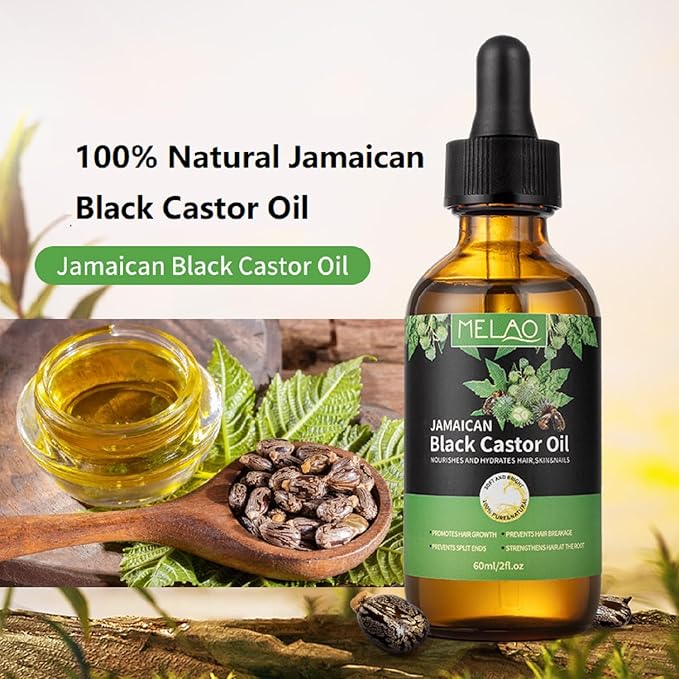 Hair Strengthening Oil for All Hair Types (Black Castor Oil)