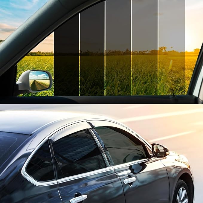 Vepagoo 5% VLT Ceramic Car Window Tint Film (36" x 100FT) - Heat & Glare Reduction, Blocks UV & IR Rays, Scratch Resistant, Privacy Car Window Tint Fit for SUV Pickup Trucks