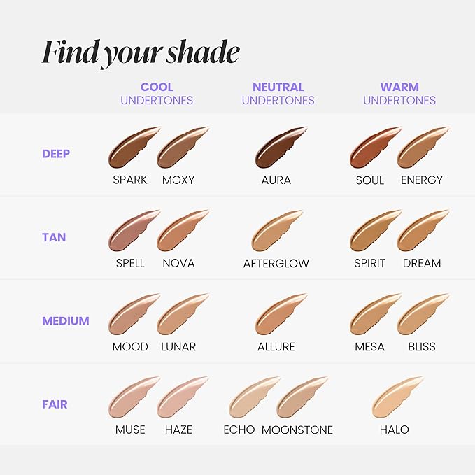Wonderskin Hyper-Bond Serum Foundation – Waterproof, Transfer-Proof, 24HR Longwear Face Makeup with Niacinamide & Hyaluronic Acid – Lightweight, Natural Finish, Vegan & Cruelty-Free (Moonstone)