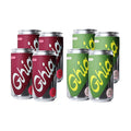 Ghia Non-Alcoholic Le Spritz | Lime + Salt & Ghia Soda Combo 8-Pack | Canned Mocktail & Cocktail Mixer, Zero Proof Sparkling Apéritif with Soothing Herbal Extracts | No Sugar, Caffeine-Free