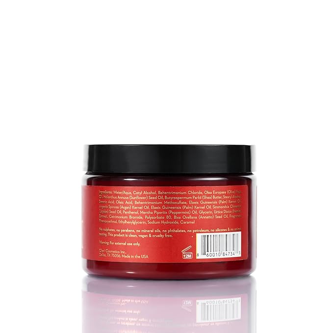 OLORI Happy Hair Mask for Dry Damaged Hair and Growth | Moisturizing Hair Mask for Curly Hair | Hydrating with Batana Oil to Help Nourish, Restore Softness & Strength