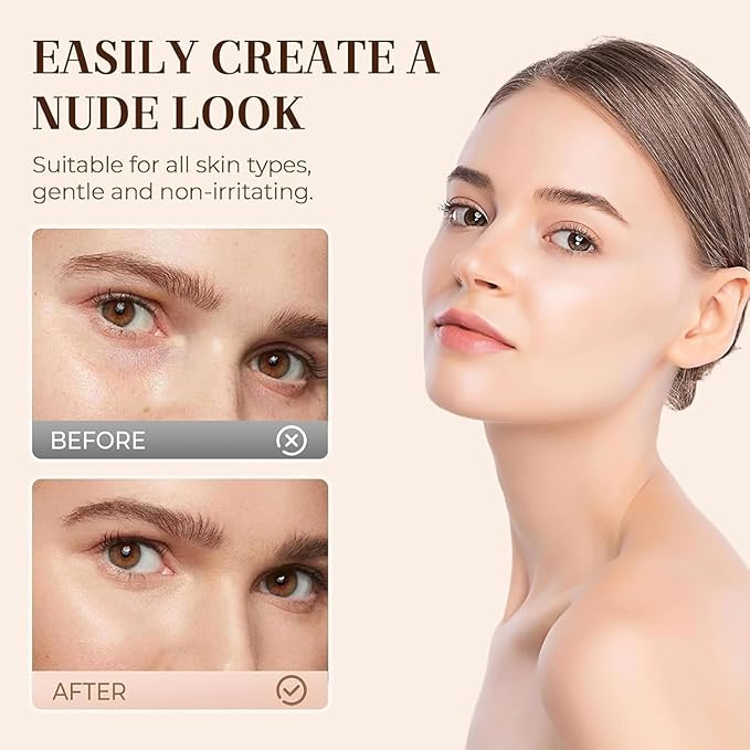 Luminance Under Eye Brightener, Dark Circle Coverage, Moisturizing Waterproof Foundation Concealer