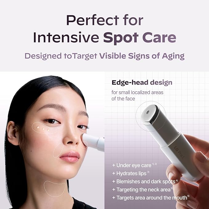 Superform Galvanic Booster Blush Pink, 1min booster for ageless skin, anti-aging and firming pocket booster, glow on the go, Korean skincare, Gifts, Stocking Stuffers for Women