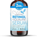 Eva Naturals Retinol + Squalane Serum – Anti Aging Face Serum for Wrinkles, Collagen Boost, Eye & Night Use – Retinoid Skin Care for Acne, Pores, Dark Spots & Sensitive Skin
