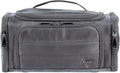 Lug Trolley Medium Cosmetic Case, GUNMETAL GREY