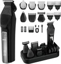 Yineel HC600 Beard Trimmer for Men, All-in-One Cordless Grooming Kit, IPX7 Waterproof Electric Razor & Hair Clipper for Face Mustache Body Nose Hair Trimming, Precision Blades, Gifts for Men Barber