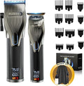 Hair Clipper for Men, Professional Electric Hair Cutting & Trimmers Set with 7500RPM Powerful Motor & LCD Display, Mens Cordless Hair Grooming Kit Barbers Haircut, Gift for Birthday Christmas