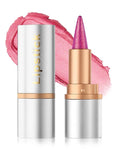 Rose Pink Glitter Lipstick Lip Liner,Shimmer Metallic Matte Long-Lasting Waterproof Non-stick Lip Tint Stain,High Pigmented Lip Gloss Full Coverage lipcolor Pen,Christmas Makeup Gift for Women-03