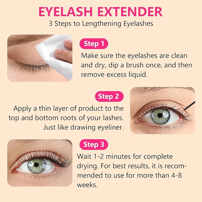 Lash Enhancing Serum, Women's Advanced Cosmetics, Eyelash Growth Serum, Promote Longer, Fuller, and Denser Eyelashes, Fast and Effective (Gold, 0.1 Fl Oz (Pack of 1))