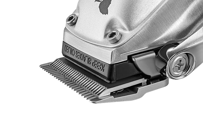 Fagaci Fusion Clipper Ceramic Fade Blade Silver 5X Longer Sharpness