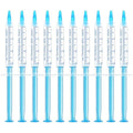 EZGO 10 Pack Teeth Whitening Gel Refills 22% Bleaching Gel, No Sensitive Teeth Whitener, Great for Sensitive Tooth Whitening, Carbamide Peroxide Teeth Whitening Gel, Mint Flavor (10X 3ML)