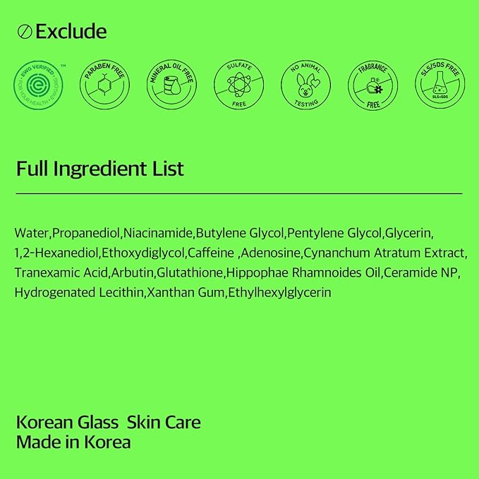 Niacinamide Arbutin Glow Boosting Serum 1.69 fl oz - Korean Skin Care Glass Skin, Deep Hydration & Even Tone with 10% Niacinamide & Arbutin, Lightweight Daily Serum for Face