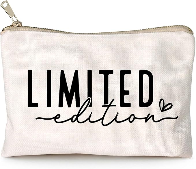 Limited Edition Makeup Bag Gift You Are Enough Cosmetic Bag Positive Quote Carry Bag Mental Health Positive Motivational Travel Bag Limited Edition Self Love Sister Pouch