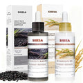 Peel Shot Glow Rice Peeling Ampoule Duo, White Rice Refines Texture+Hyaluronic Acid Locks Moisture, Black Rice Niacinamide Controls Oil Salicylic Acid Gentle Pore Clean, For Various Skins (5.4 fl oz)