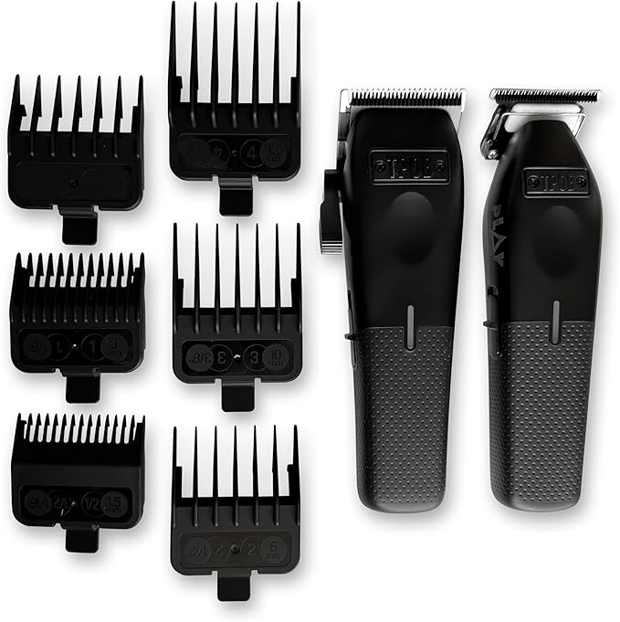 TPOB Mini Play Professional Hair Clippers (Black Set)