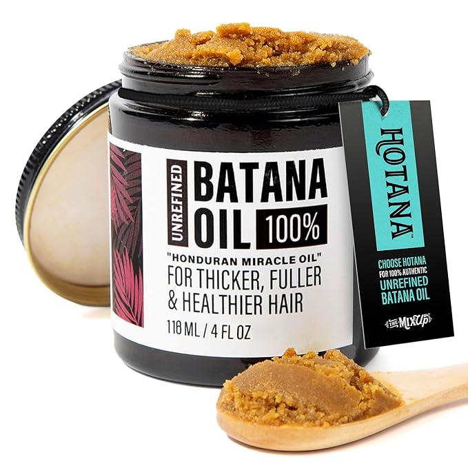 Batana Oil for Hair Growth, Unrefined + Ivory | Authentic & Natural Formula for Fuller, Thicker, Healthier Hair